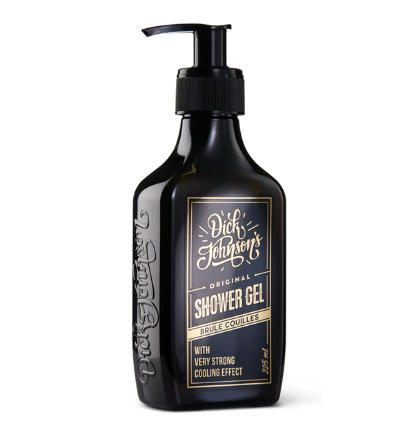 Dick Johnson - SHOWERGEL BRULE COUILLES (Med SUPER COOLING) - albino-monkey.dk